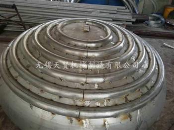 封頭盤(pán)管廠便捷加工方案