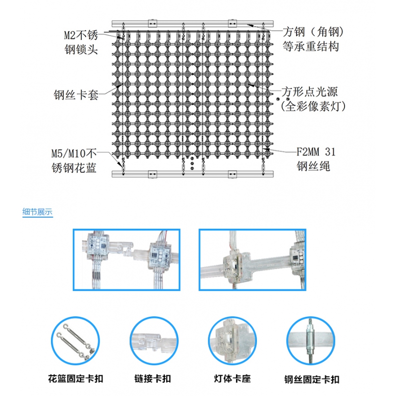 P62.5全彩網(wǎng)格屏，網(wǎng)格軟屏，戶(hù)外LED網(wǎng)格屏