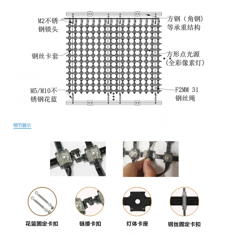 P38.5 LED 網(wǎng)格屏，LED網(wǎng)格軟屏，戶(hù)外LED網(wǎng)格屏